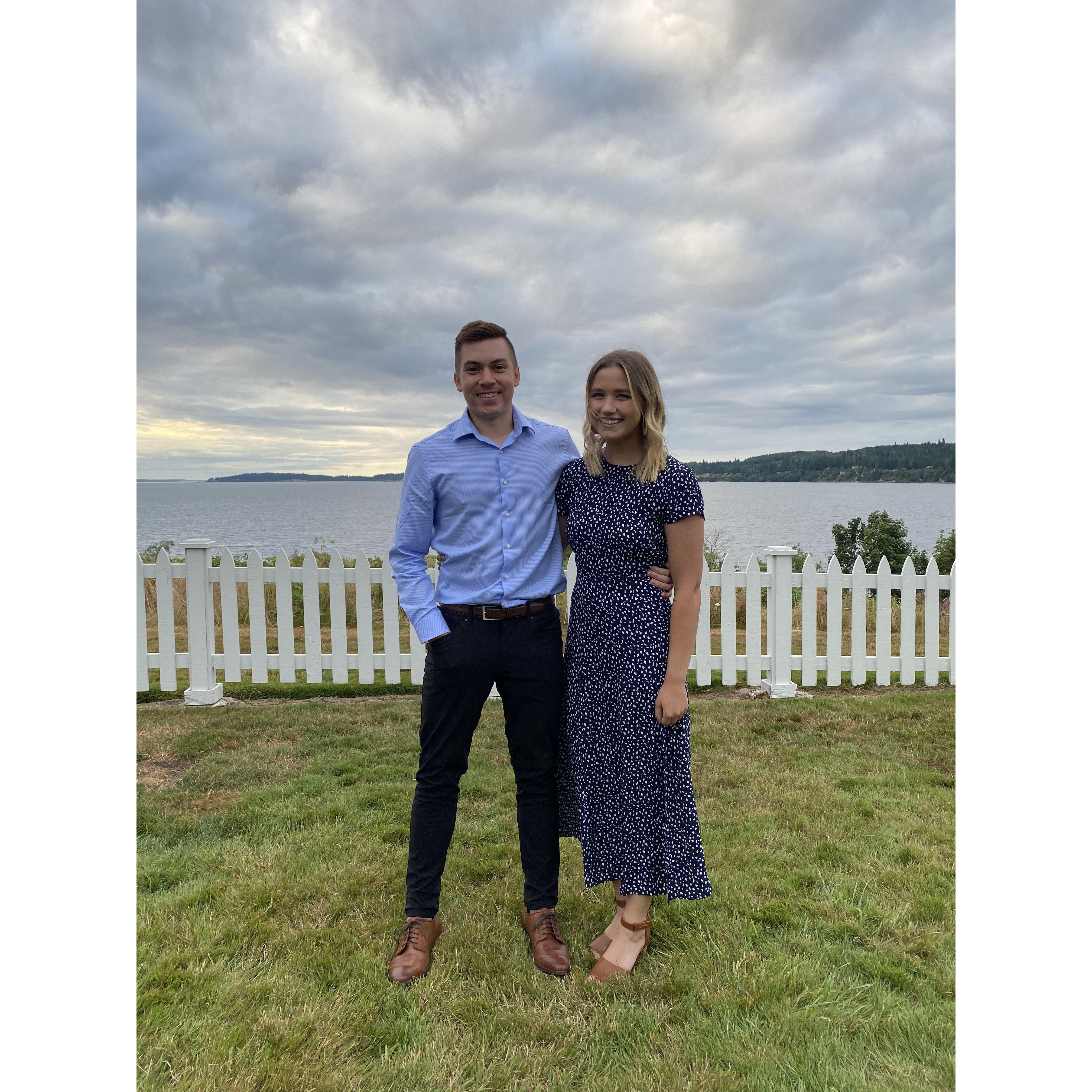 One of many weddings we have attended together