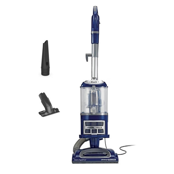 Shark Upright Vacuum, Navigator Lift-Away Deluxe - Blue, NV360