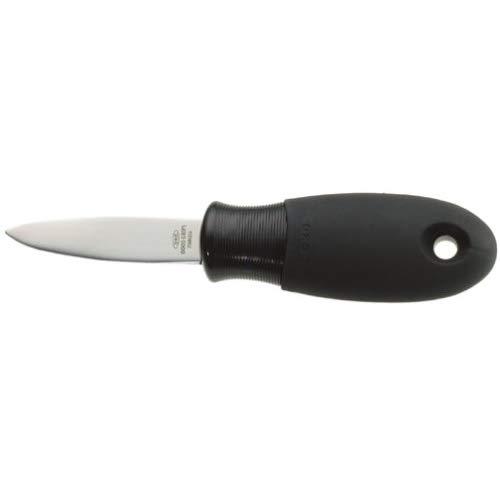 OXO 35681 Good Grips Oyster Knife with Non Slip Handle, 1 EA, Black/Silver