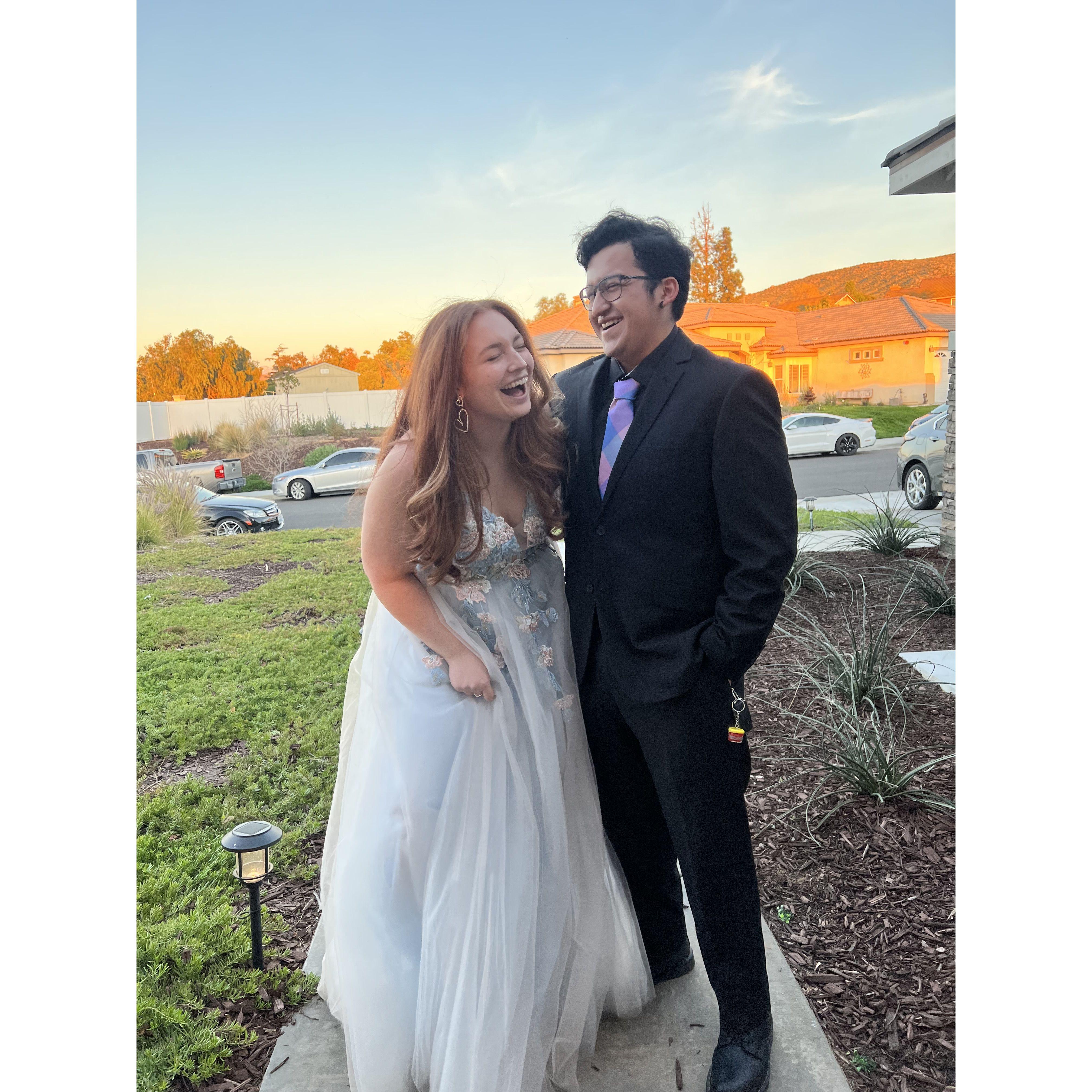 Our first big party together