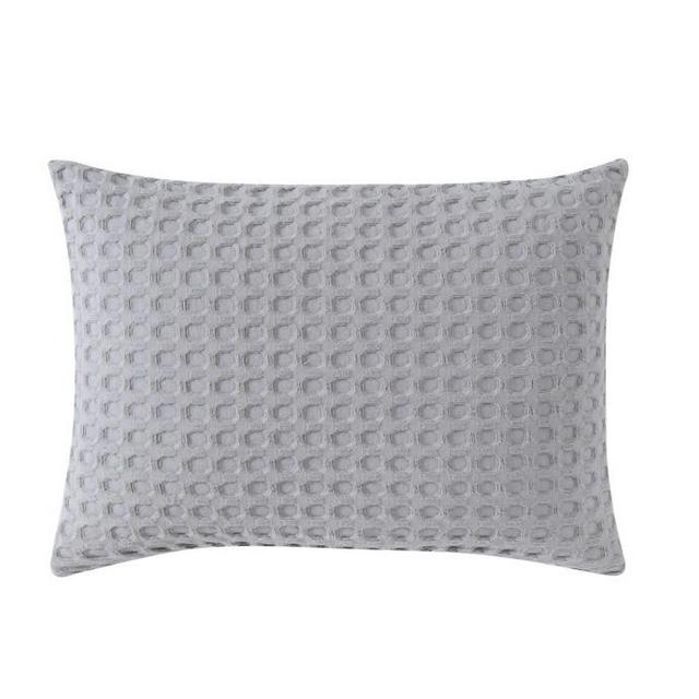 Bridge Street Logan Oblong Throw Pillow in Grey