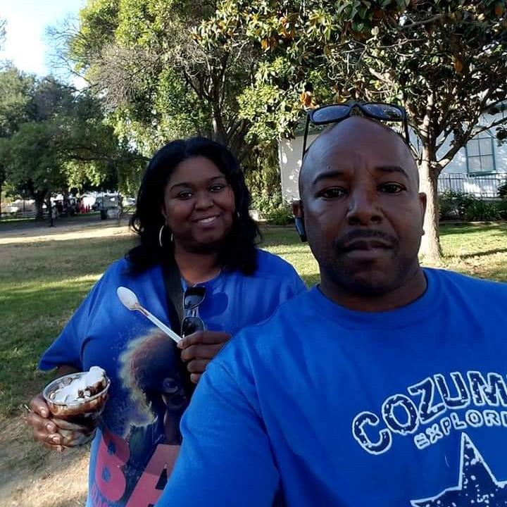 In San Jose at a taco fest