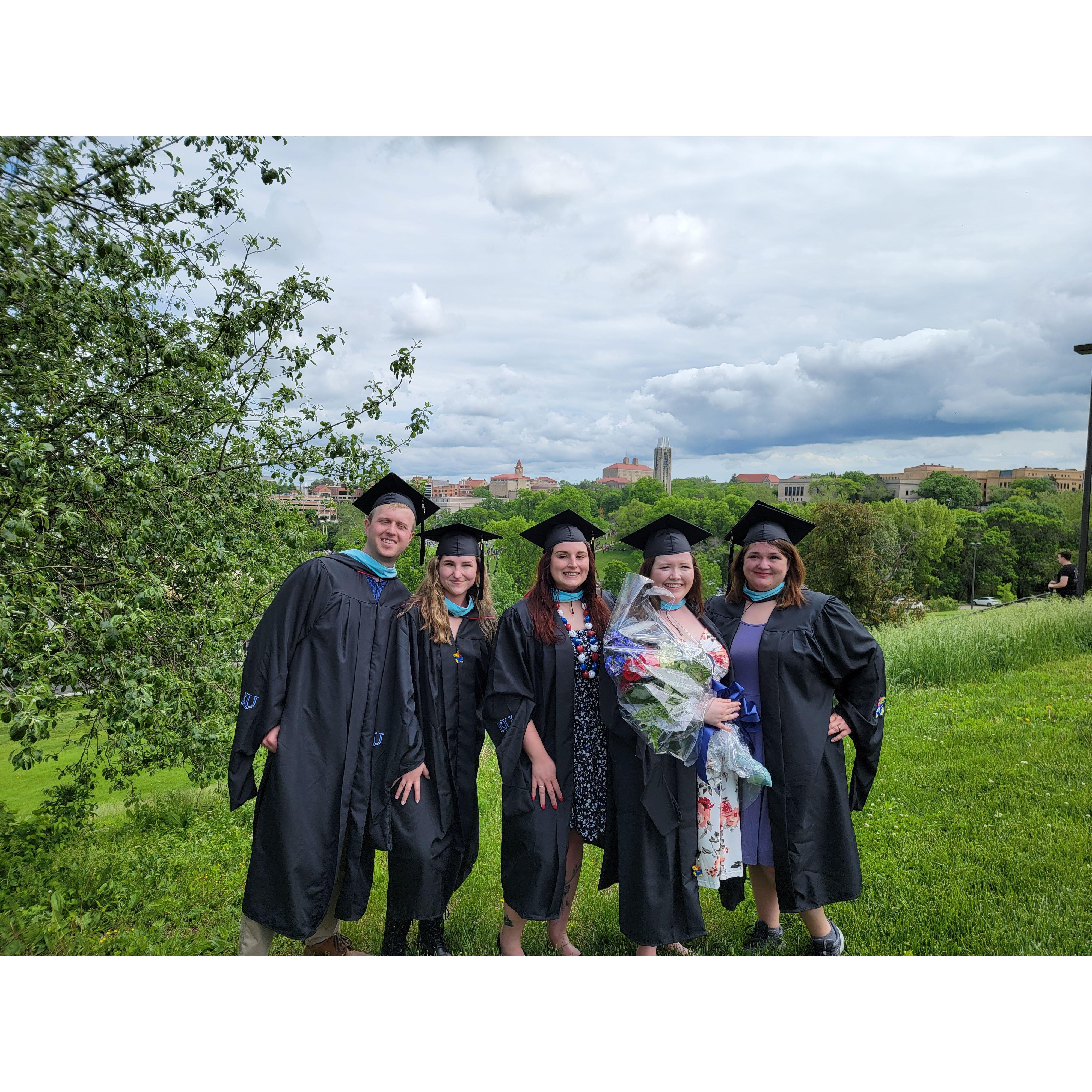 Our little Ed.S cohort (minus one) - May 2022