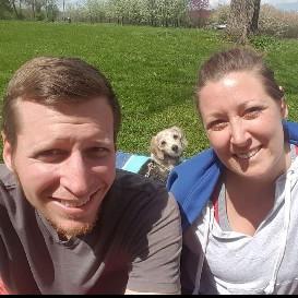 Our little family enjoying a nice spring day at Gatton Rocks!