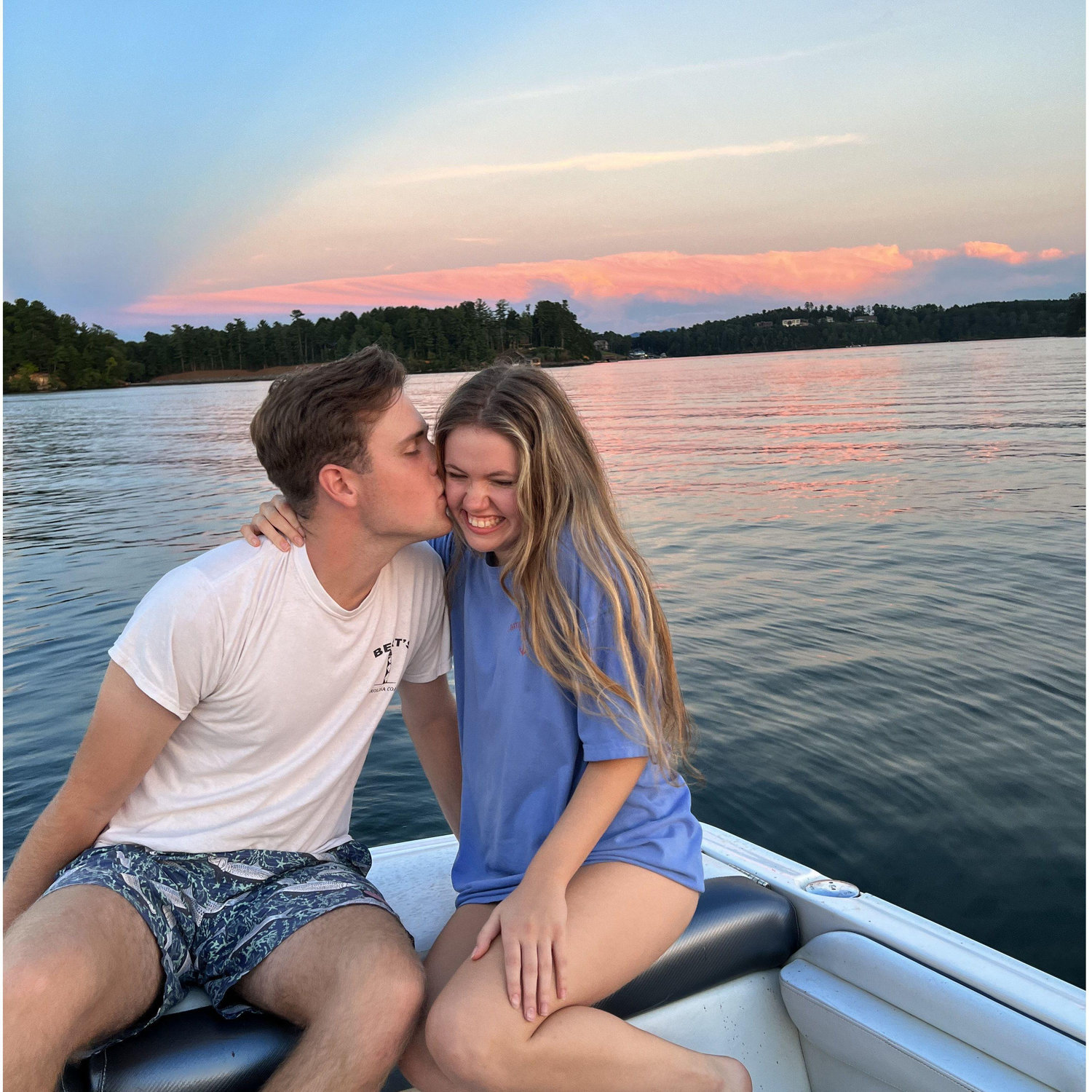 august 2022 - lake trip sophomore year of college