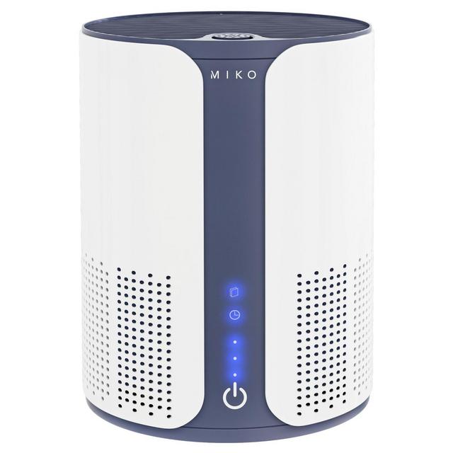 Miko HEPA Air Purifier with Essential Oil Diffuser in White