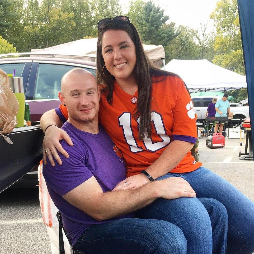 First Clemson football game -- Winston Salem, NC 2018