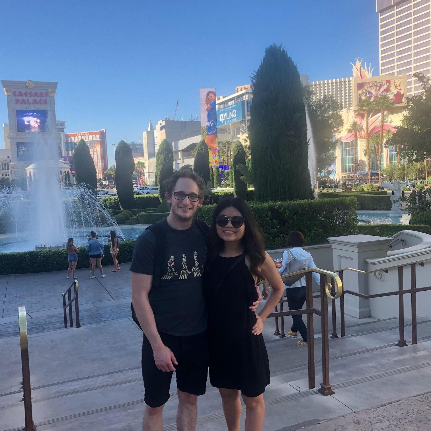 Our first trip together as a couple. Viva Las Vegas! June 2019.