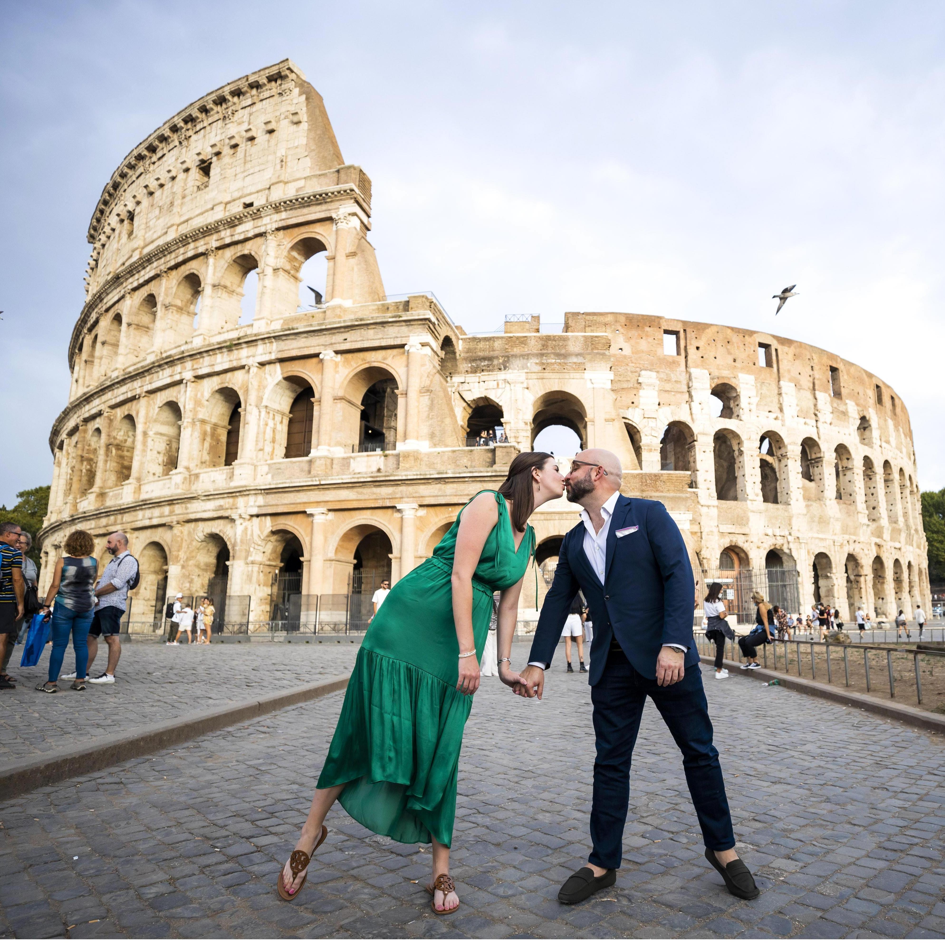 The Colosseum in Rome after our proposal.