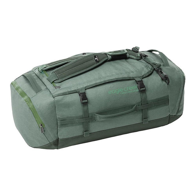 Eagle Creek Cargo Hauler Duffel Bag - Carry-On Duffel Bag for Travel - Easy Access Compartments - Lockable Zipper Opening - Water Resistant - Duck Green - 60L