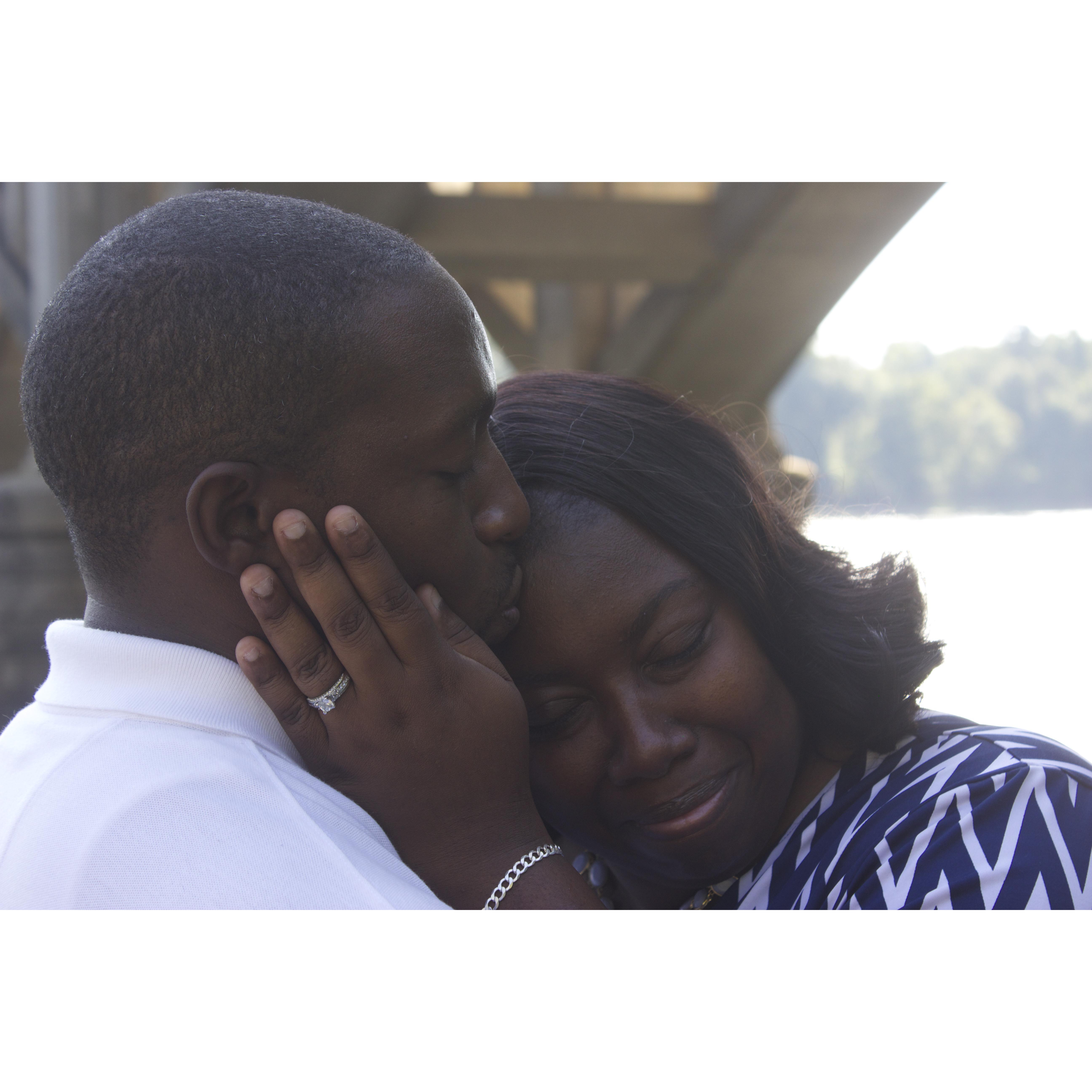 "Sweet Forehead Kisses"