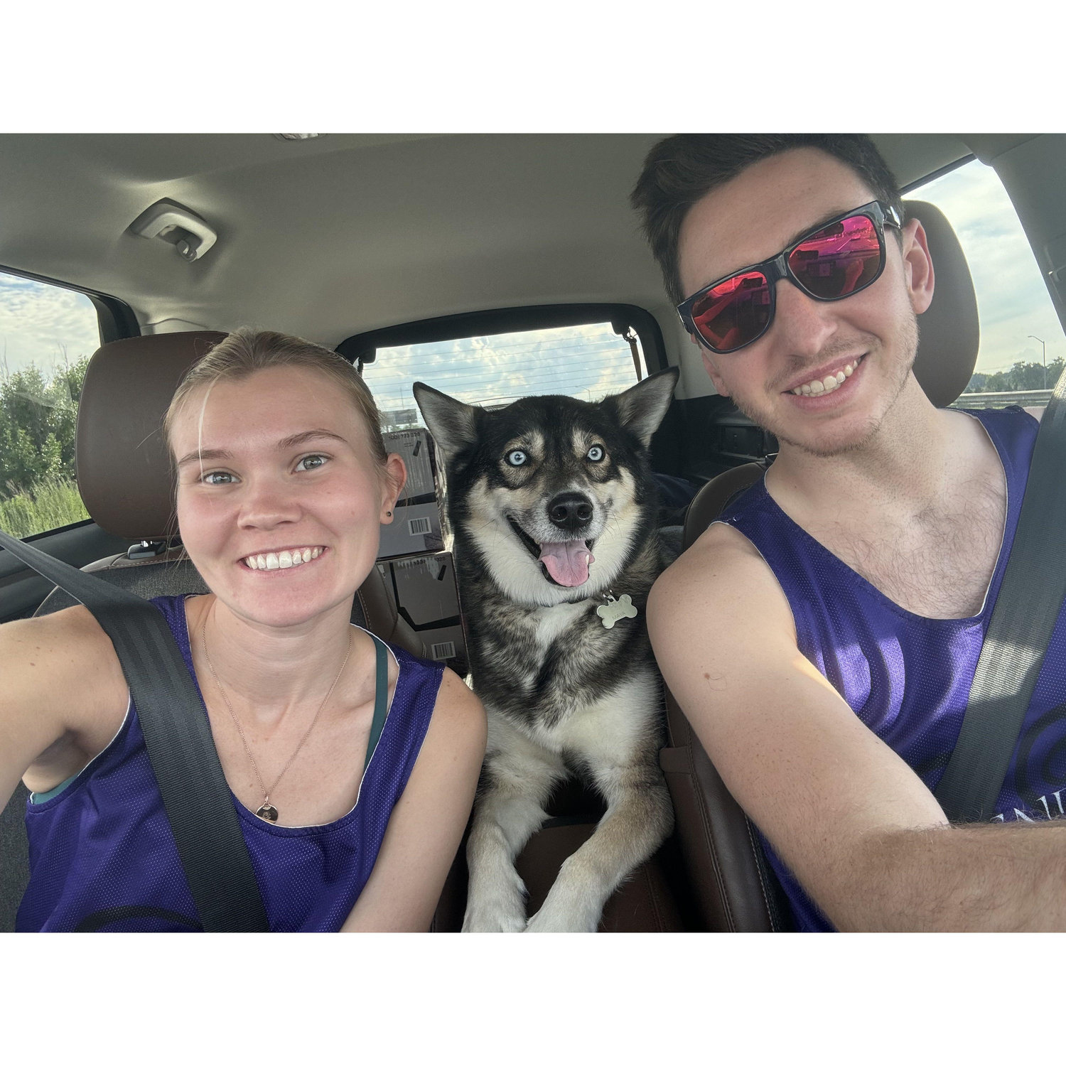 Frisbee season with Maya