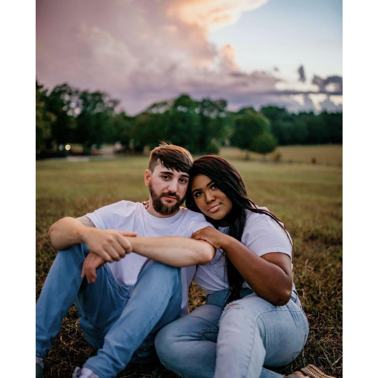 The sunset was beautiful!