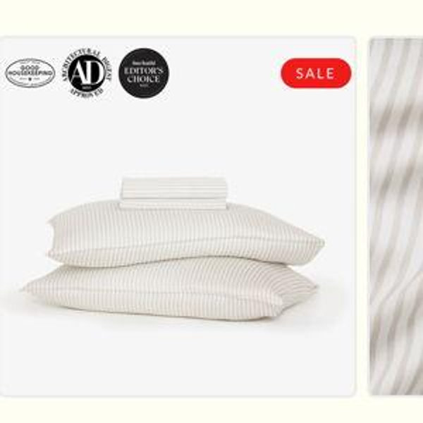 Breeze Sheets | Buffy (Gray Stripe King)