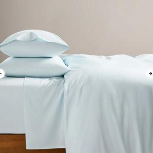 Classic Percale Hardcore Sheet Bundle - Sky Blue