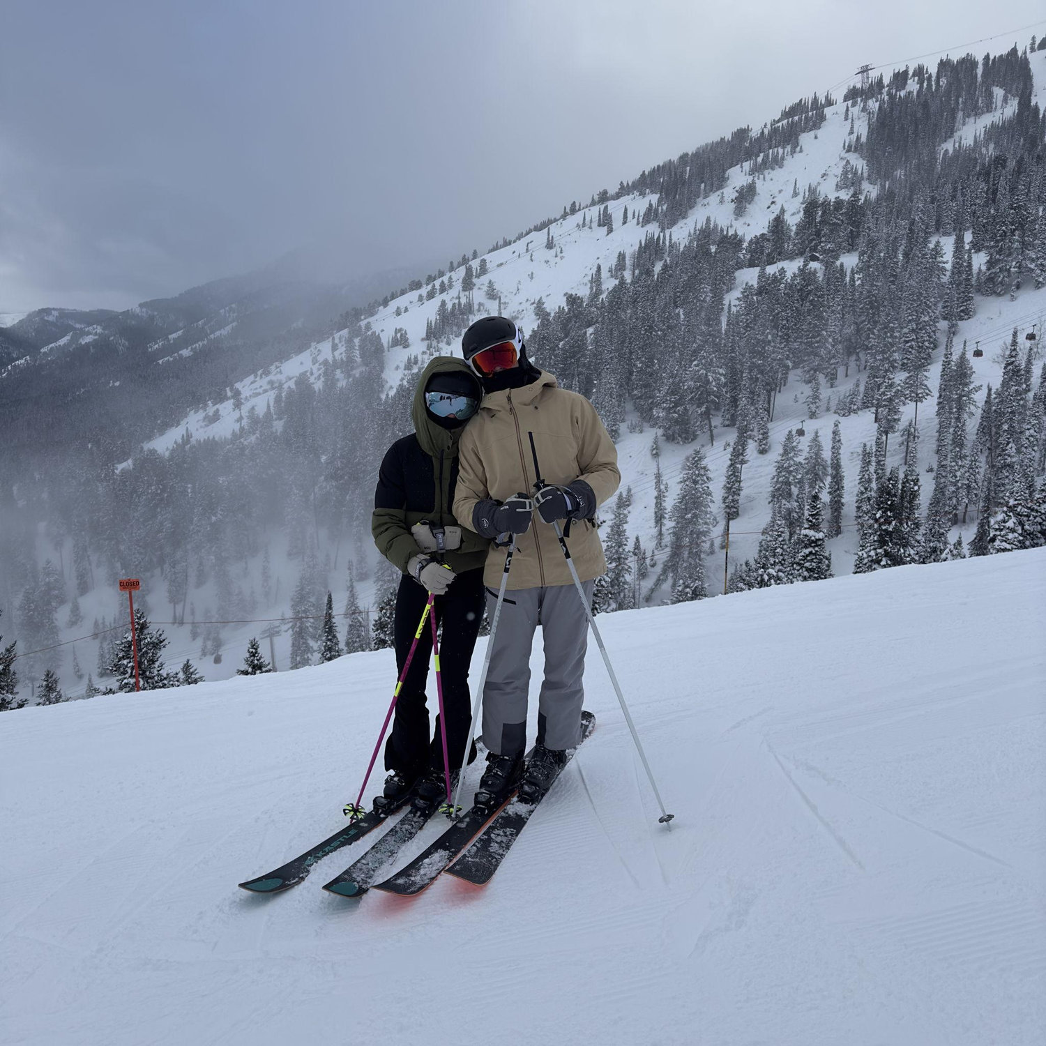 Skiing in Jackson Hole