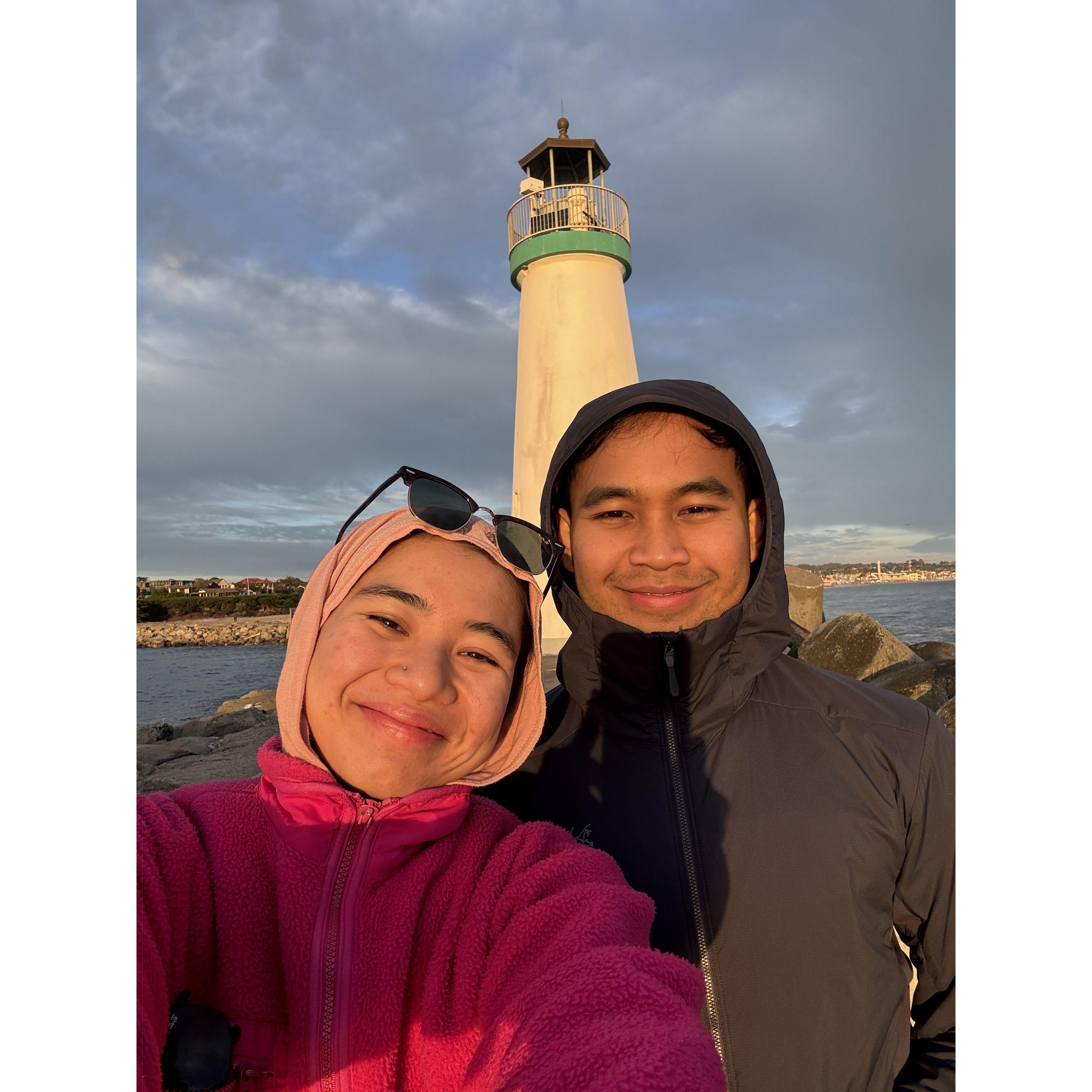 Sunrise at the lighthouse!