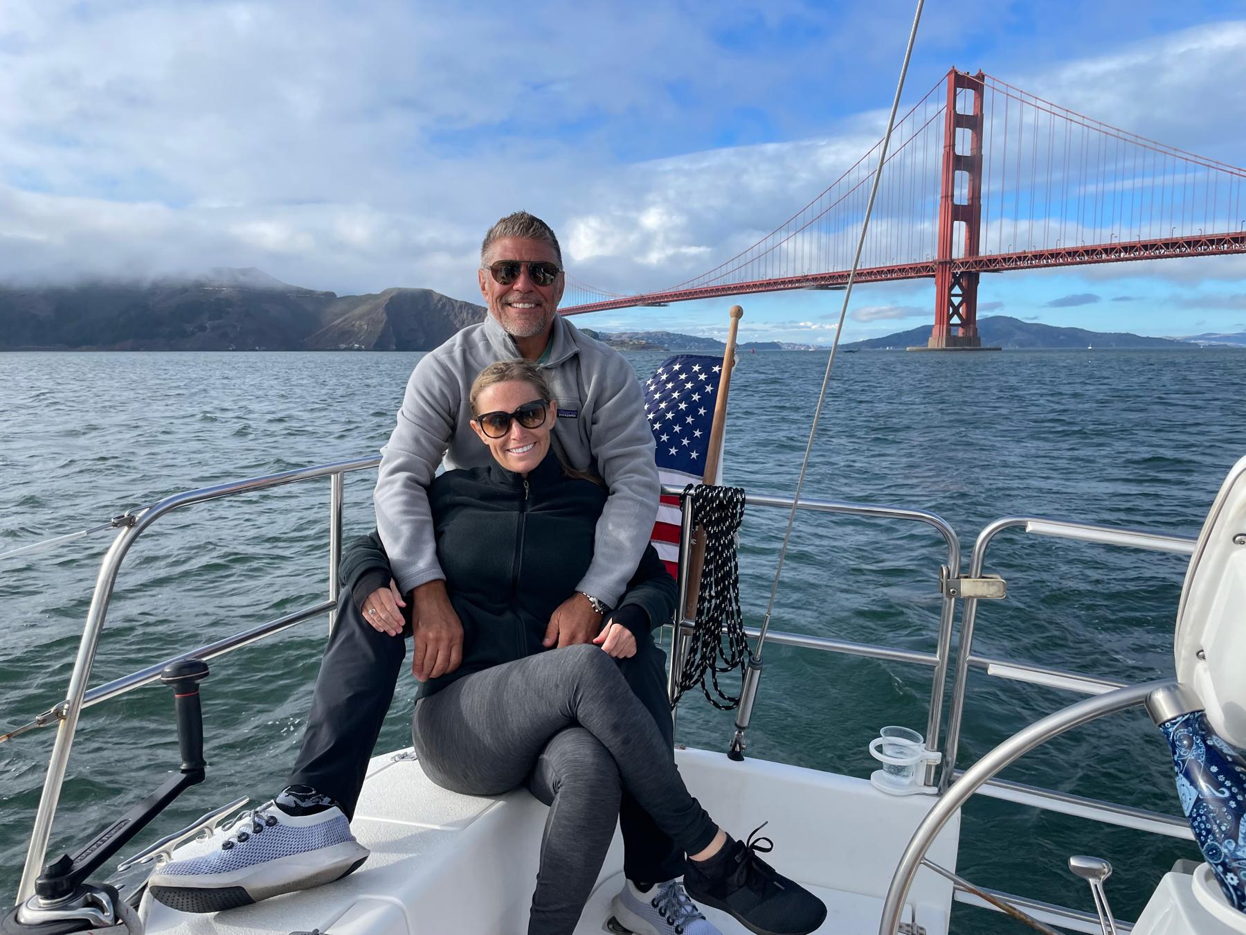 Sailing under the Golden Gate ⛵️