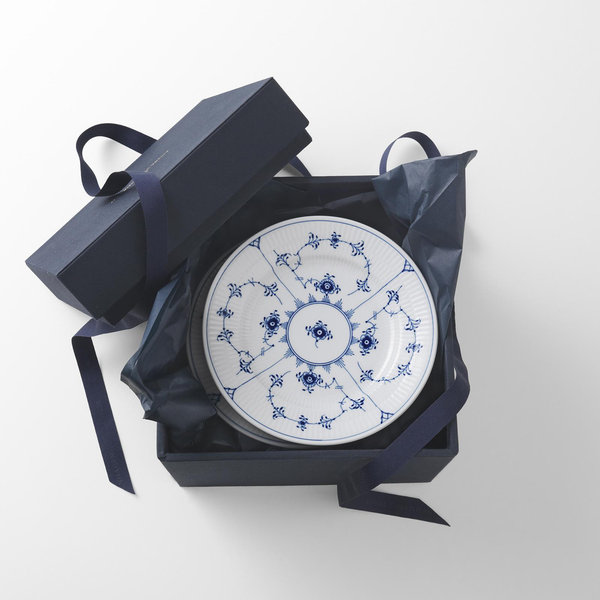 Royal Copenhagen Blue Fluted Plain Bread and Butter Plate