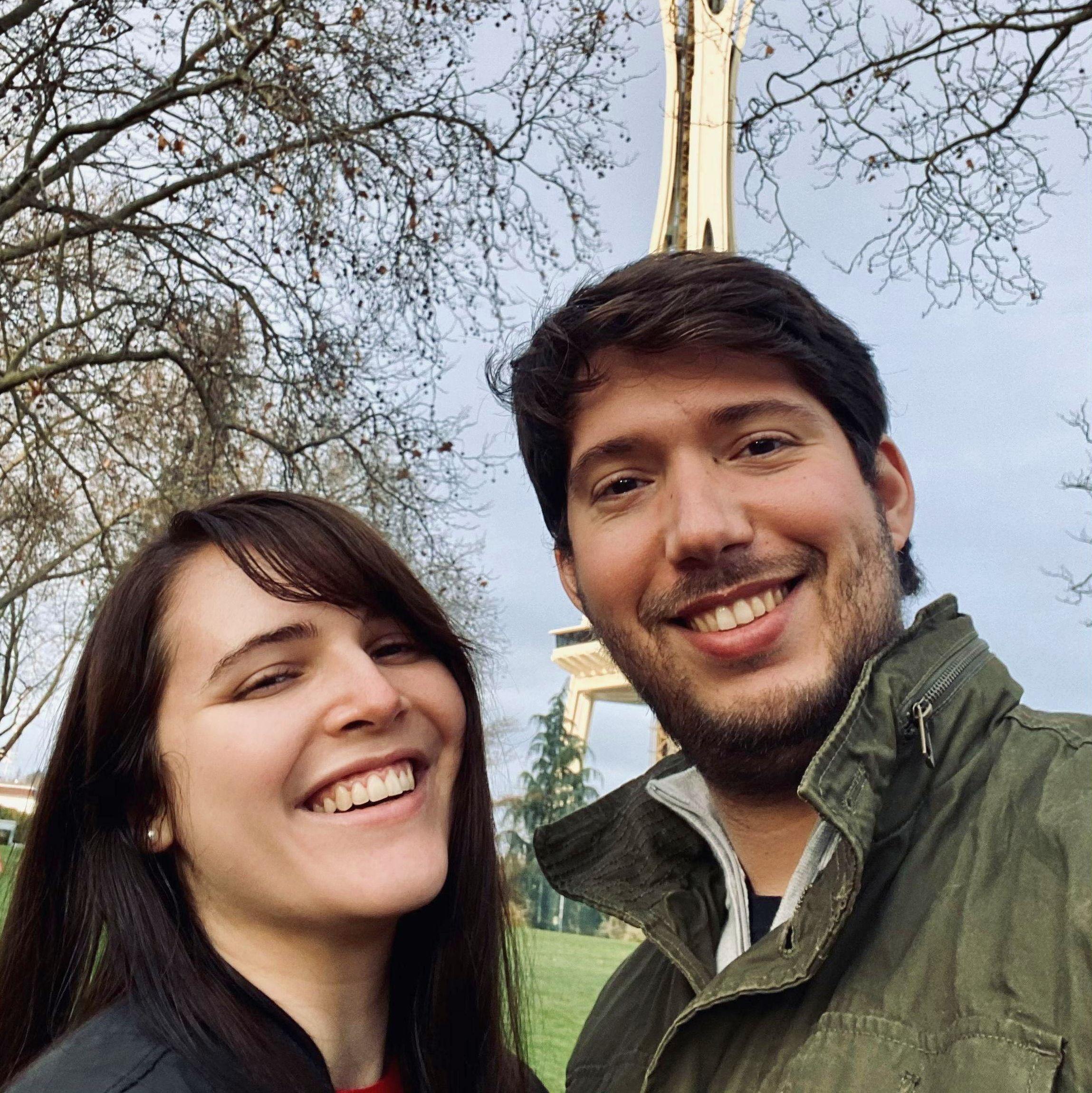 First trip together in Seattle, 2020