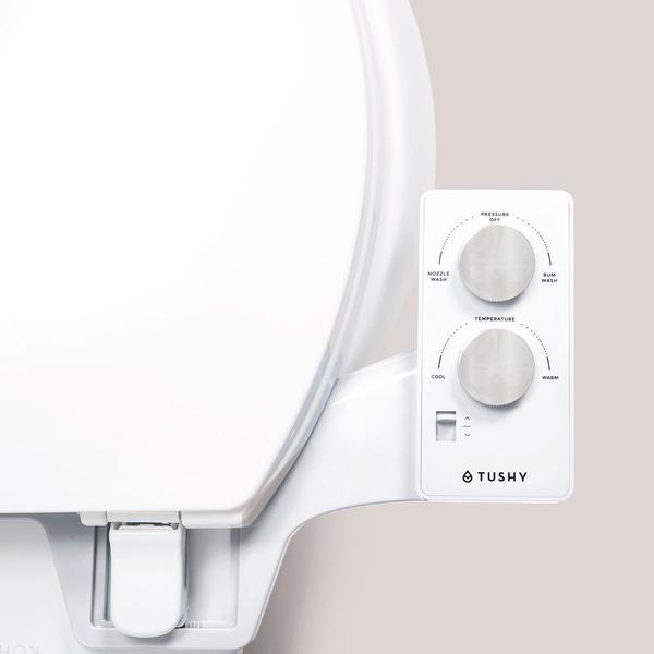TUSHY Spa - White / Silver