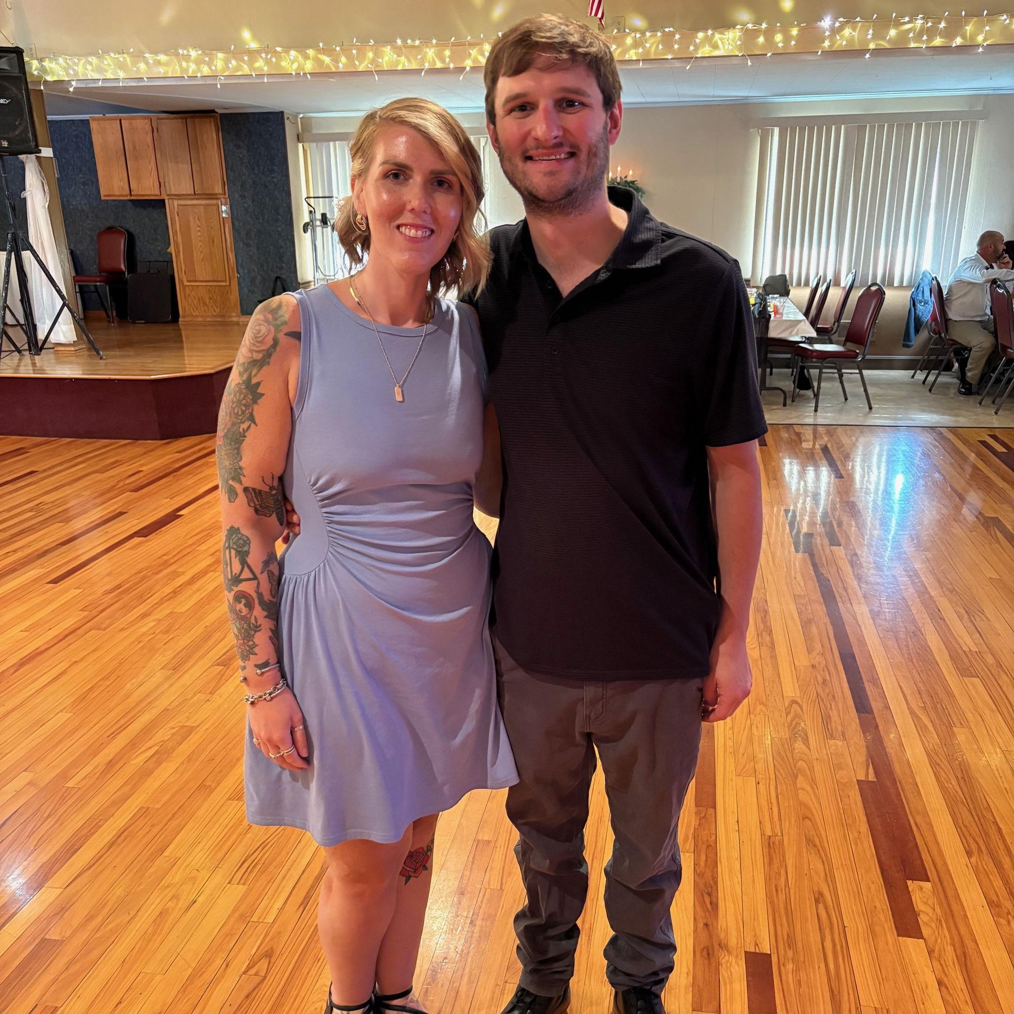 We celebrated another marriage when Paige's cousin (Deidra) got married to her husband (Dylan).