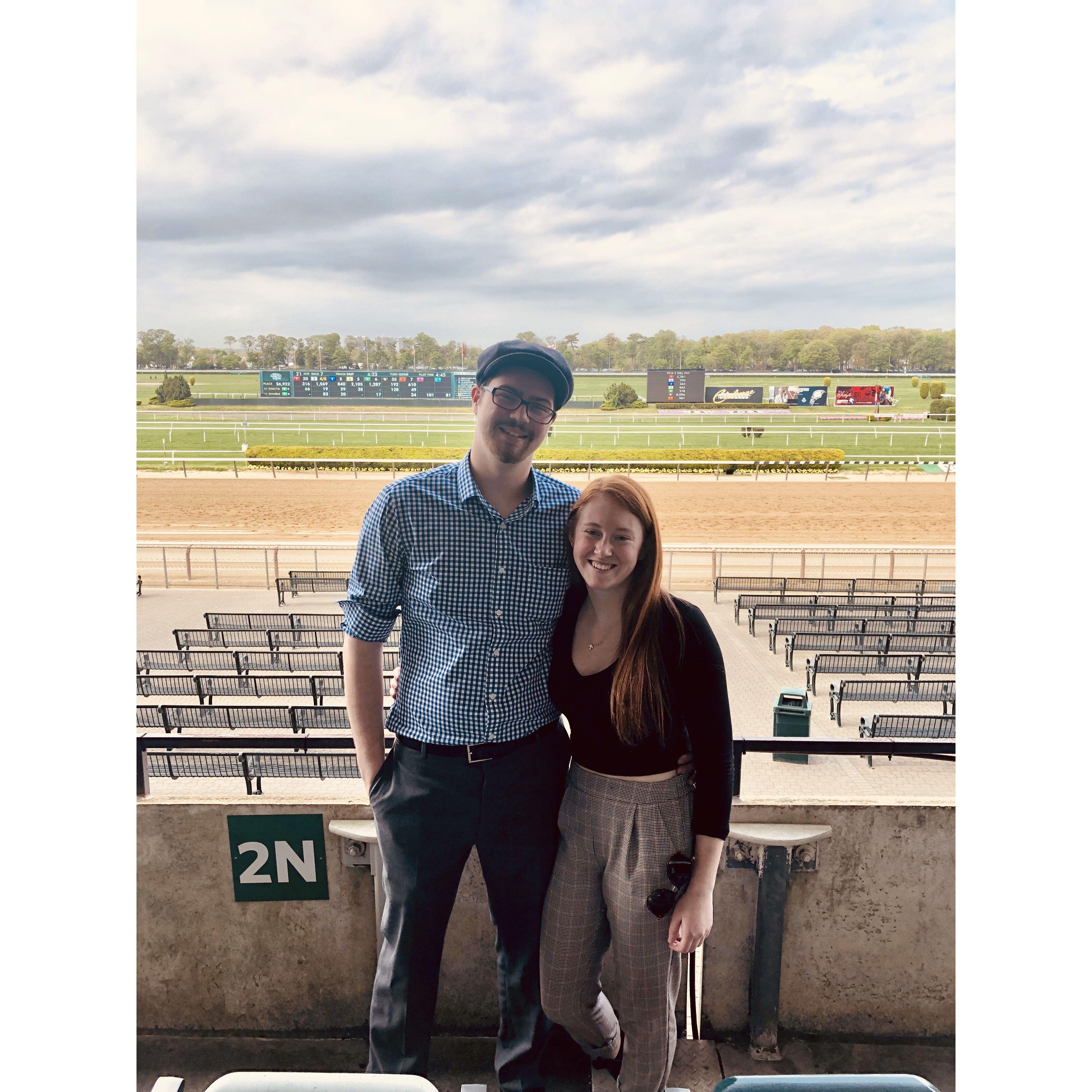 First derby day as a couple