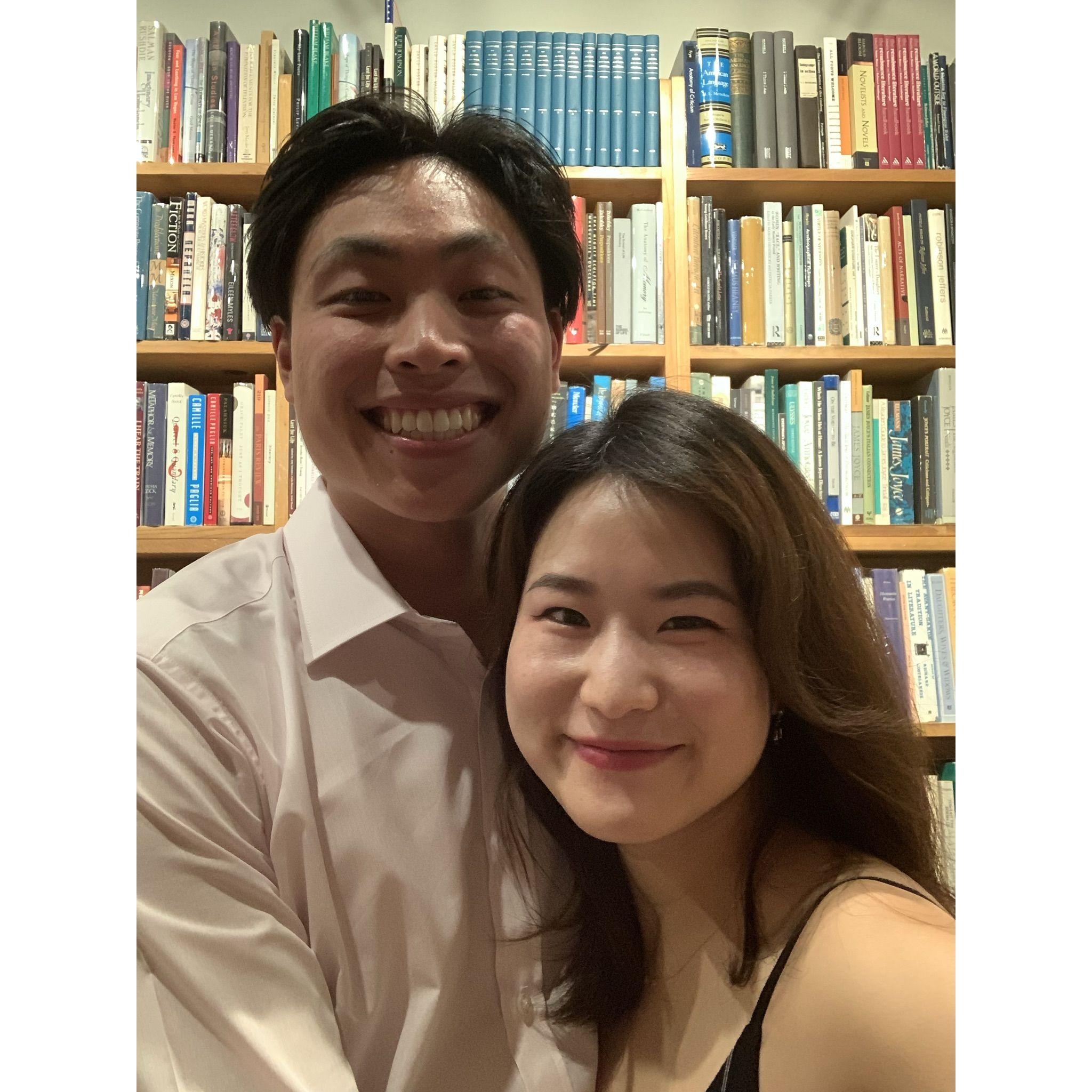 at dja & ev's wedding