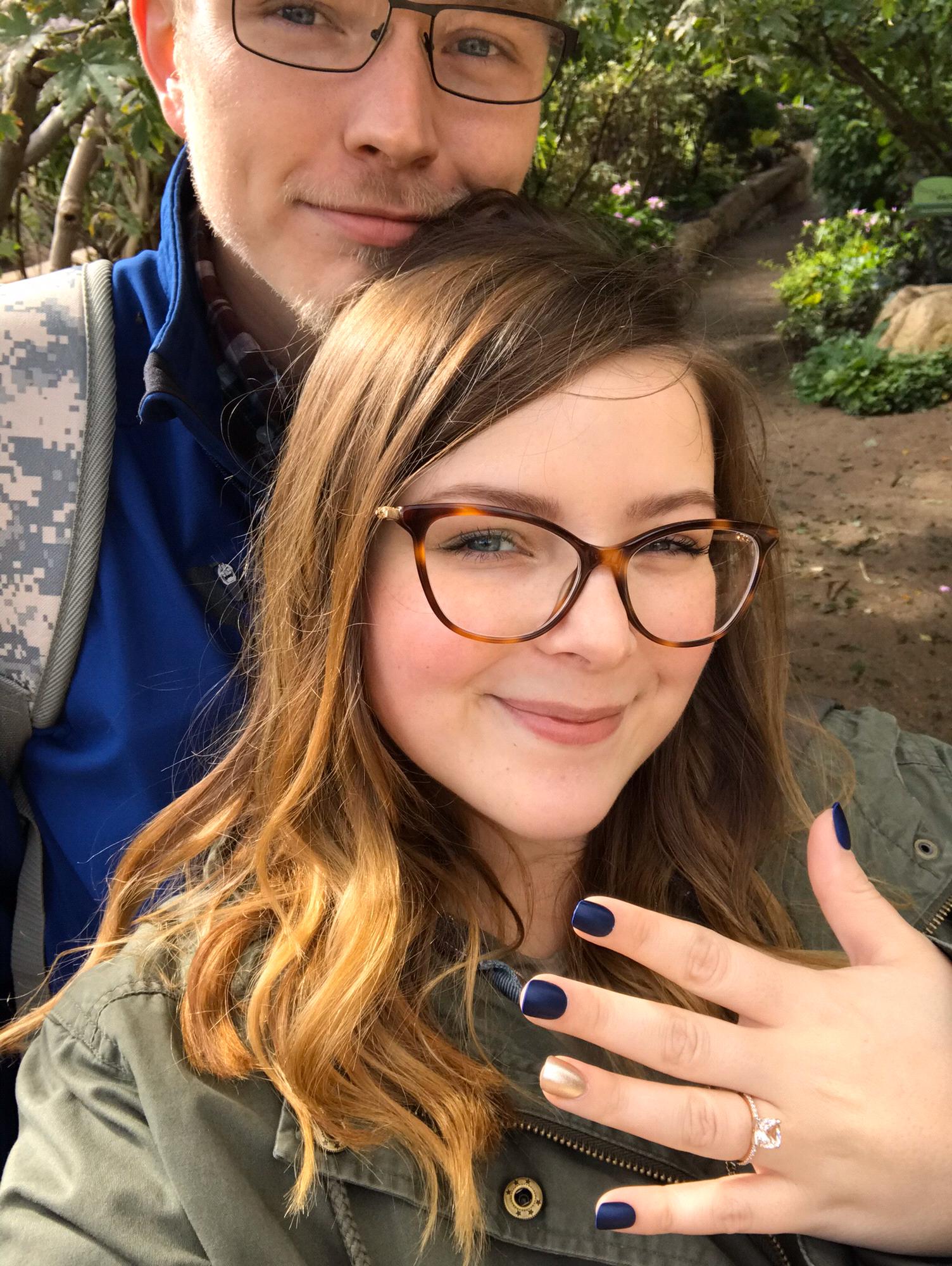From when he PROPOSED!