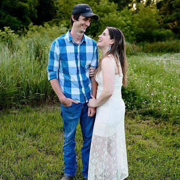 Engagement photos displaying our love, & TJ's willingness to be photographed if it makes Veronica happy.