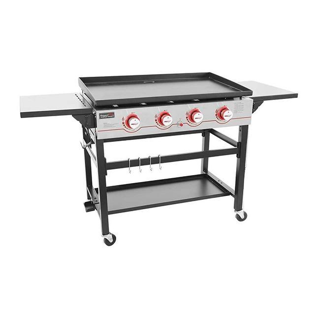 Royal Gourmet GB4000 36-inch 4-Burner Flat Top Propane Gas Grill Griddle, for BBQ, Camping, Black