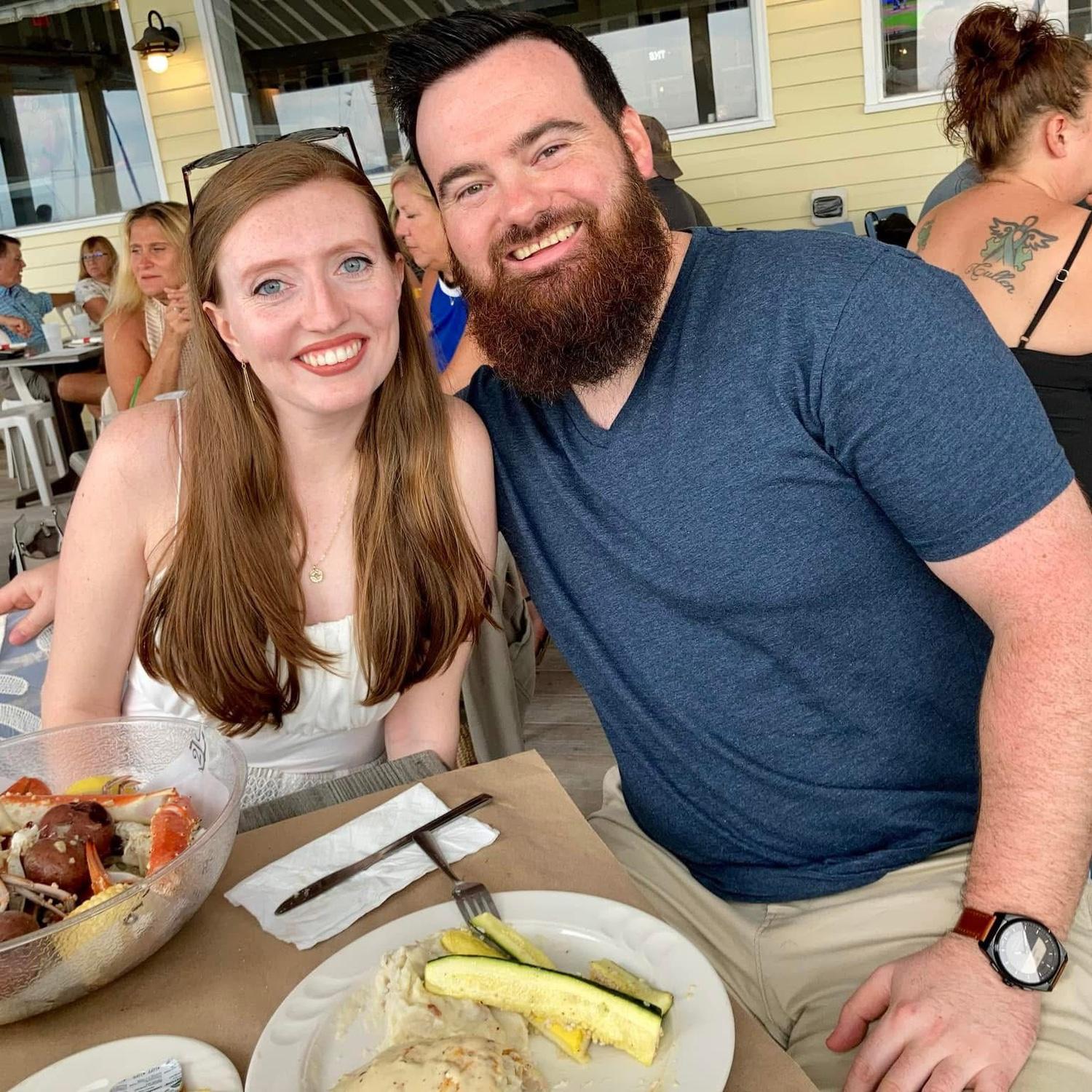 Wildwood trip always means a bucket of crabs!