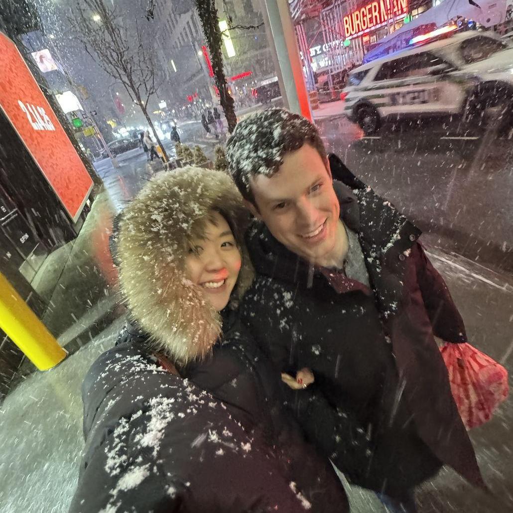 Feb '25 Snowy walk through Times Square