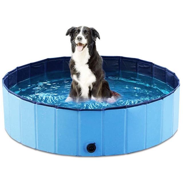 Jasonwell Foldable Dog Pet Bath Pool Collapsible Dog Pet Pool Bathing Tub Kiddie Pool for Dogs Cats and Kids