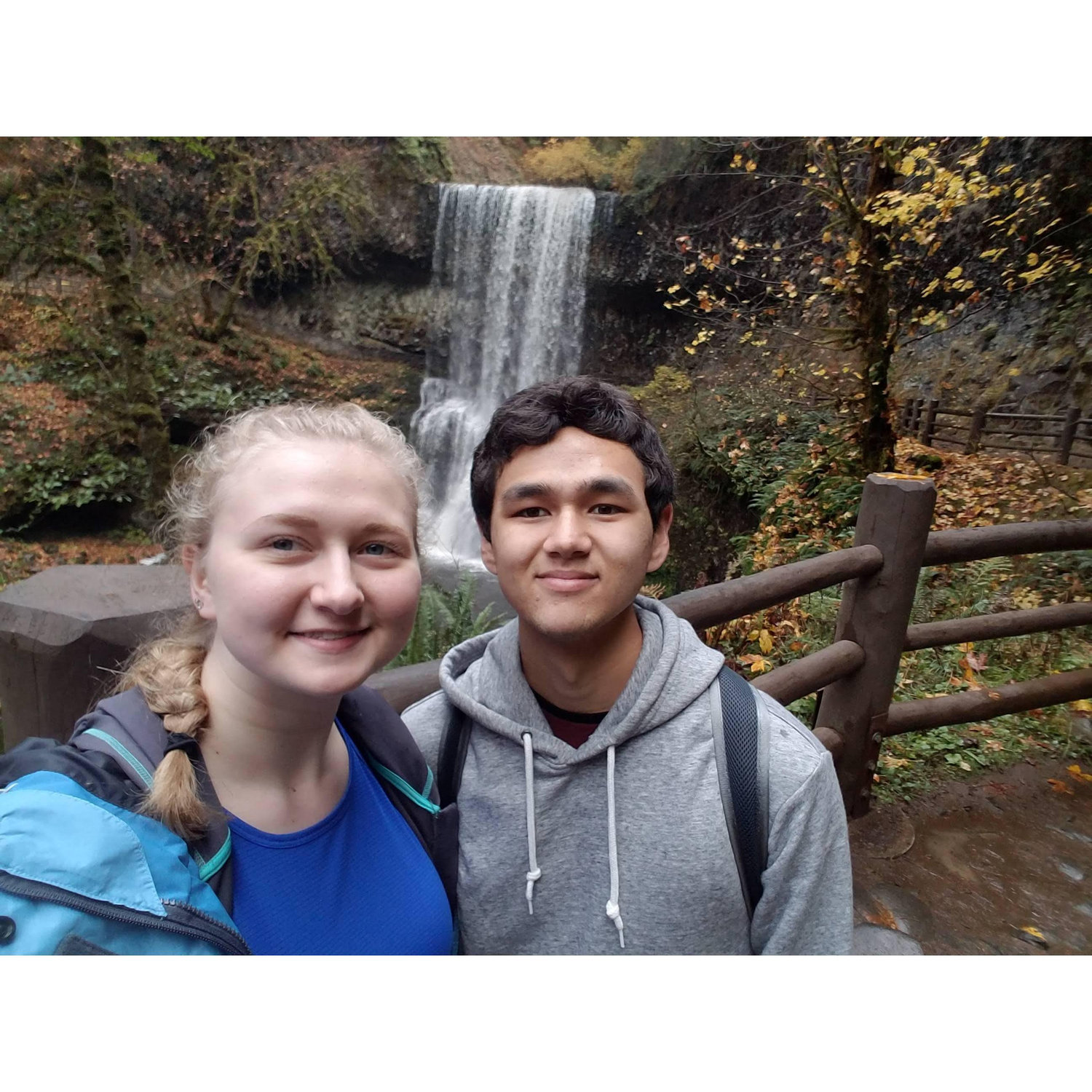 Silver Falls 2018 - Our second time hiking it together!