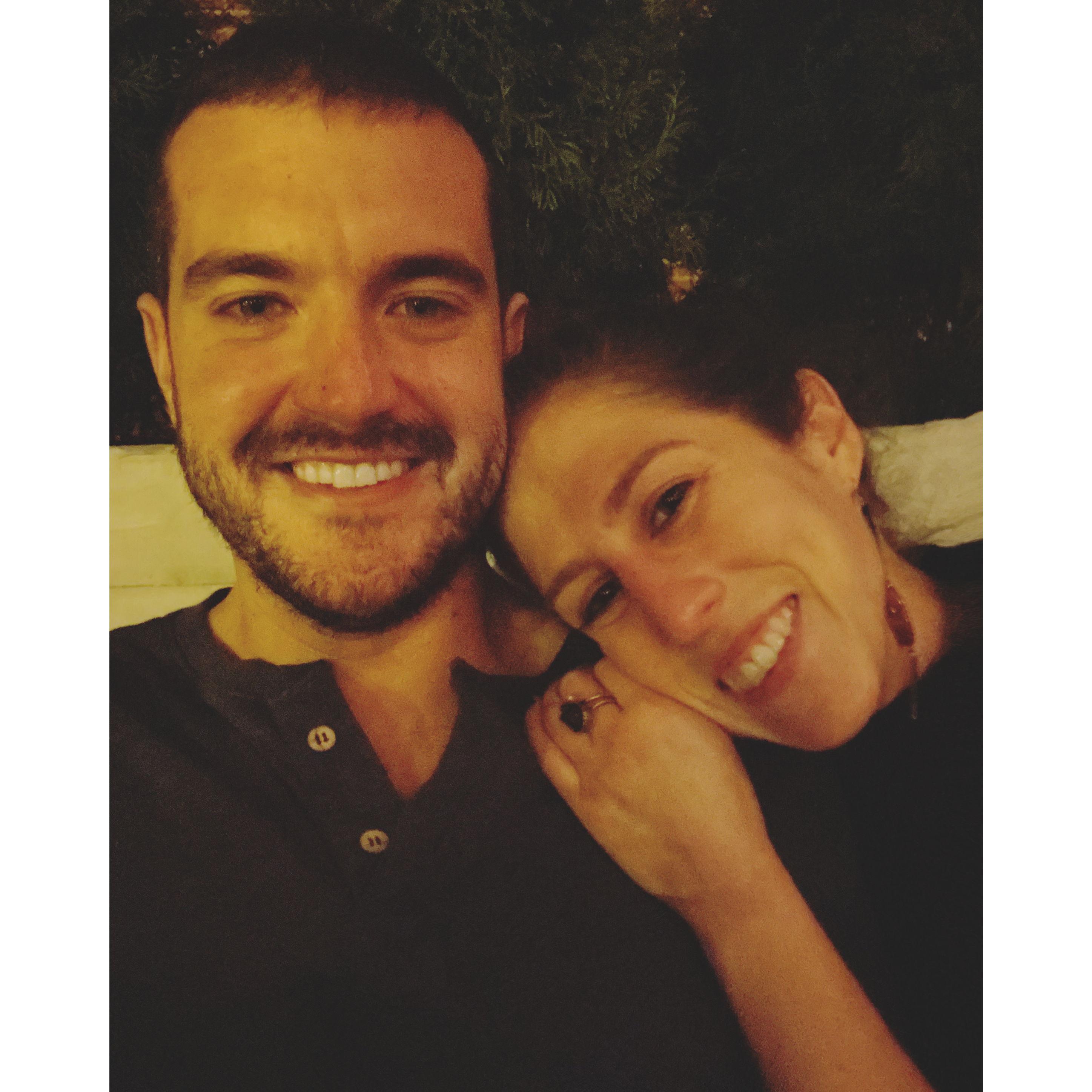 Brett's birthday '21 at Nina May, our fave