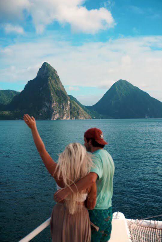 St Lucia 2021. We’re engaged!!