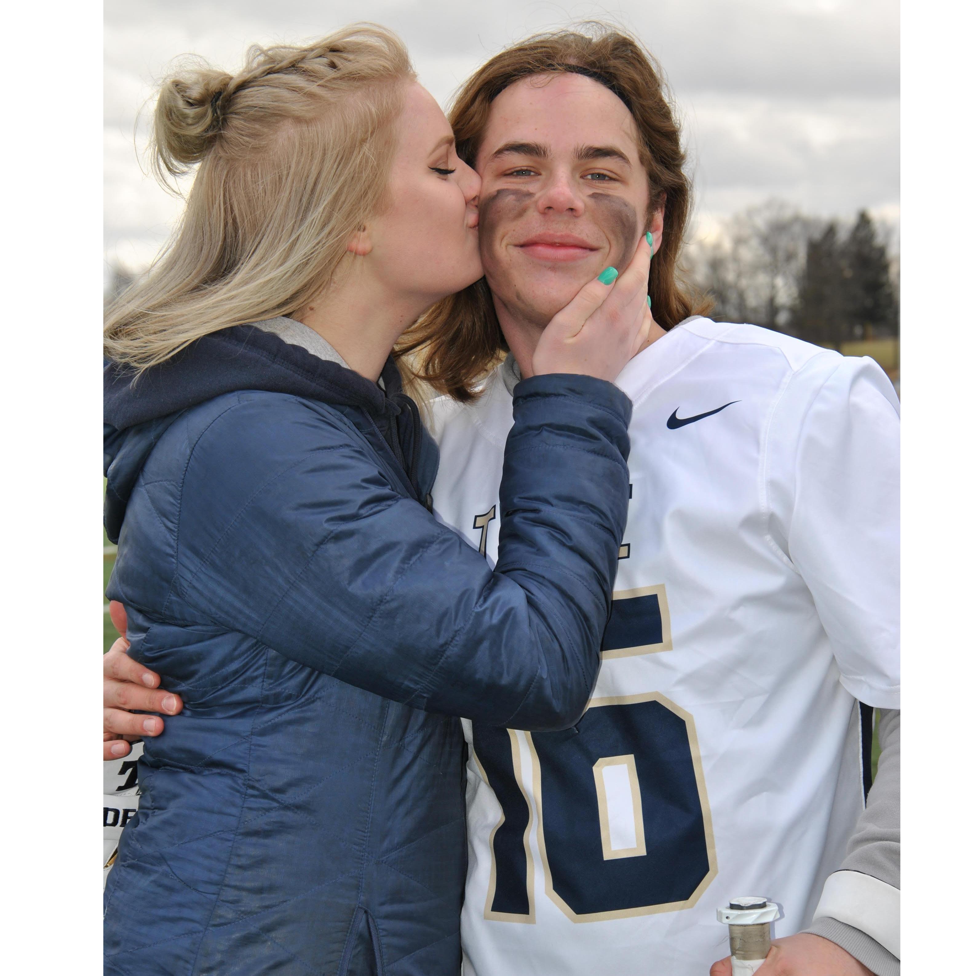 Sophomore year lacrosse season
