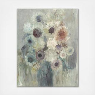 Neutral Flowers Canvas Print