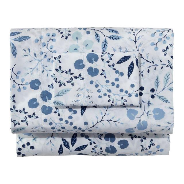 280-Thread-Count Pima Cotton Percale Sheet Set, Print