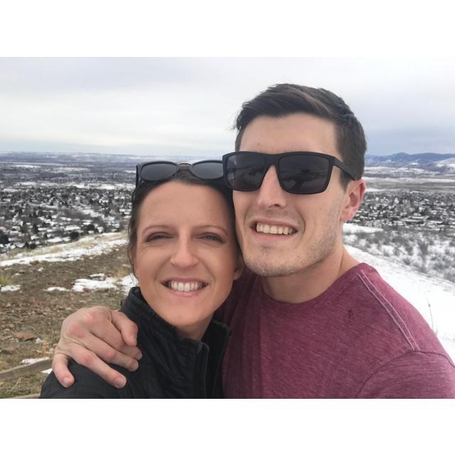 In Denver right before our move to IA