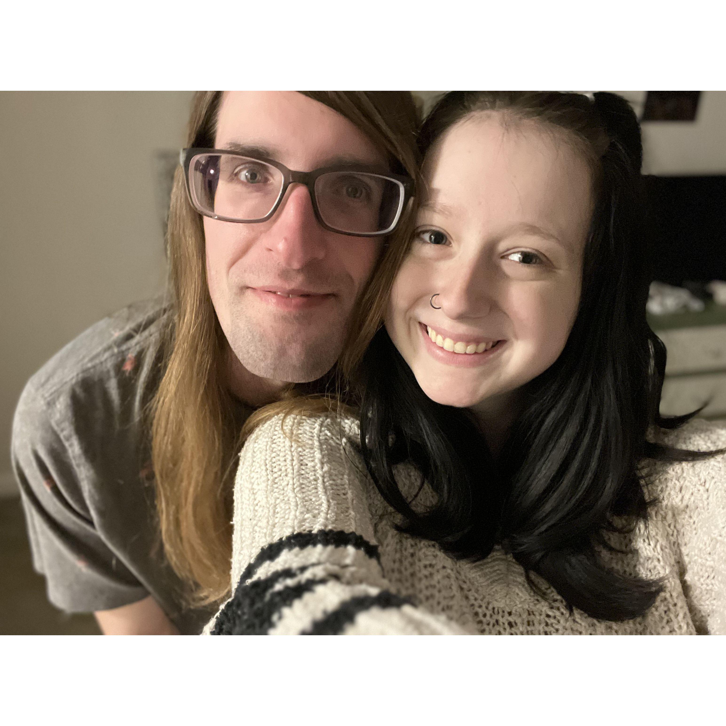 One of our first dates!