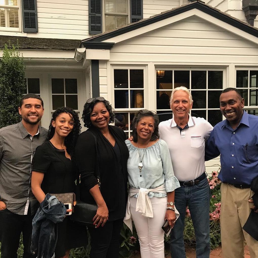 The Henry's & The Hunts getting together for dinner in Wilmington, DE- Summer of 2017