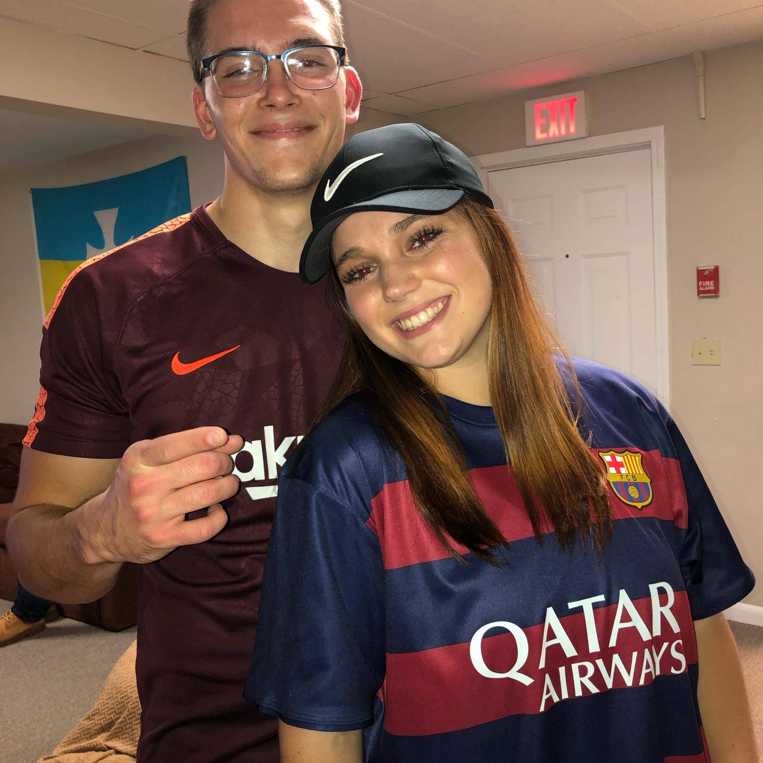 Abby and Brennon’s first photo together - Nov 2019