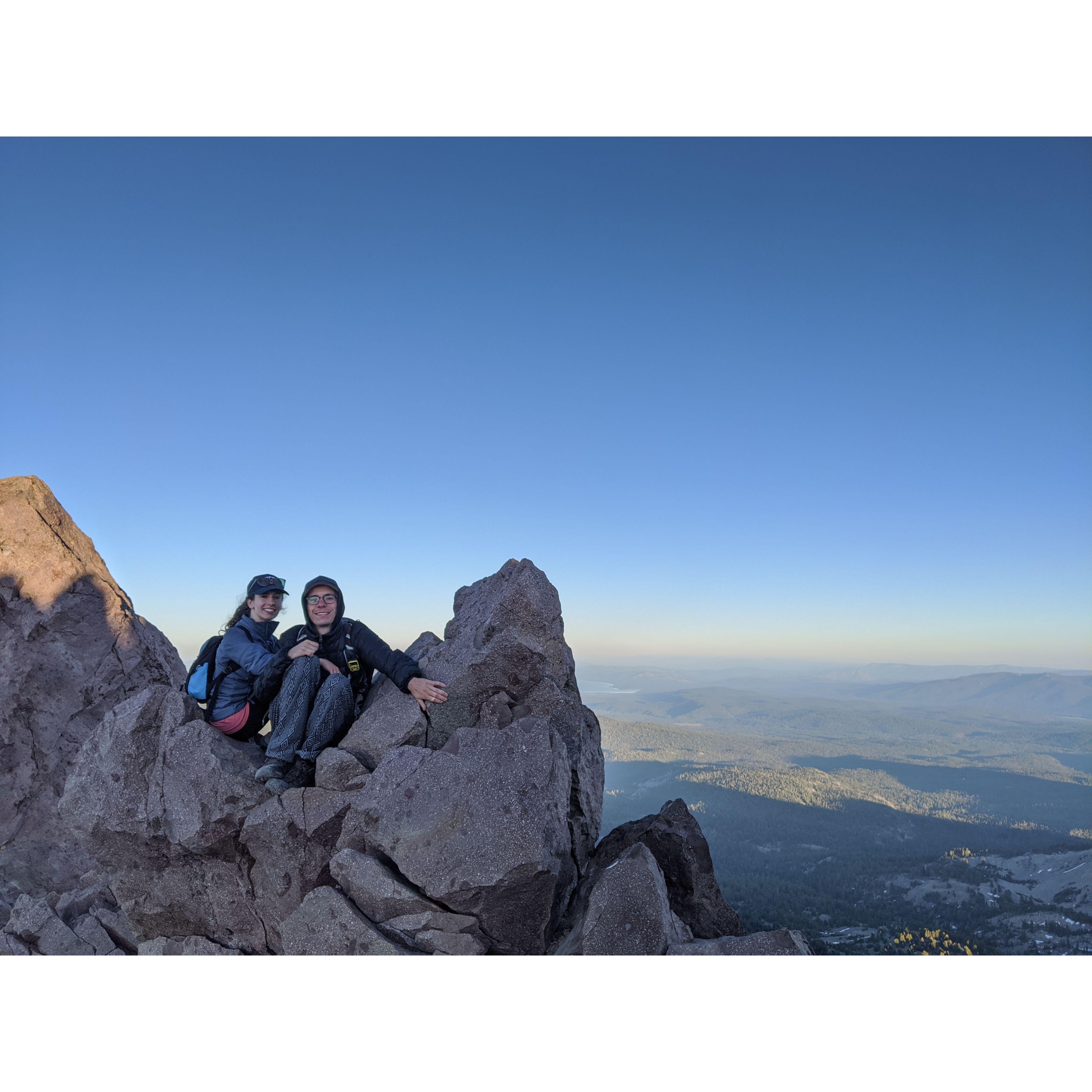 July 2020: Our first camping trip together (and our first time in Lassen National Park together)