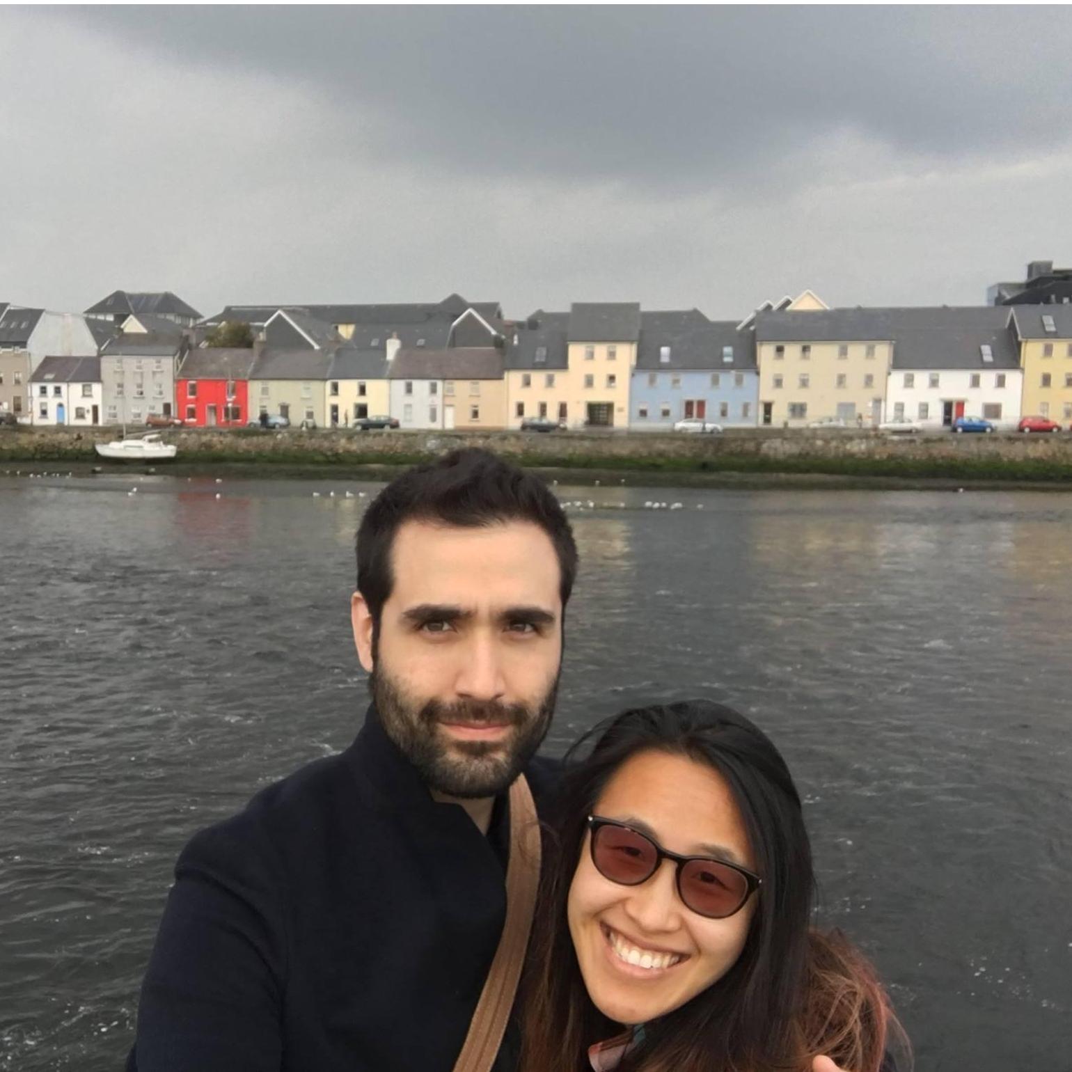 On the pier of Galway, Ireland.