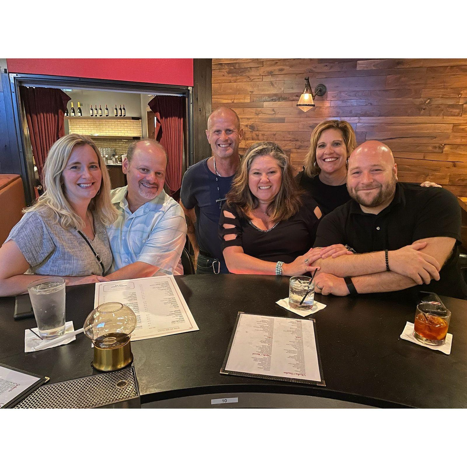 A rare Chicago gathering of friends.