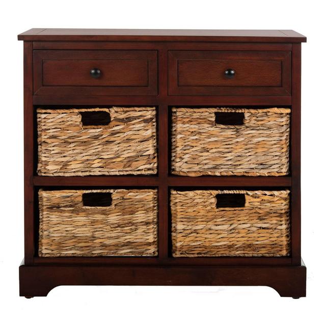 Storage Cabinet Brown - Safavieh