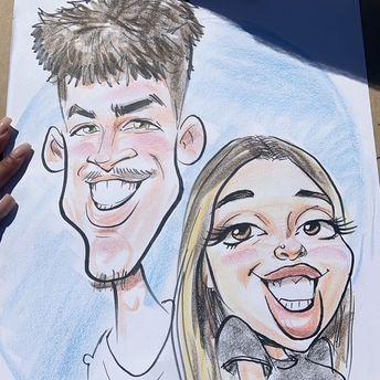 Our first theme park & first drawn picture