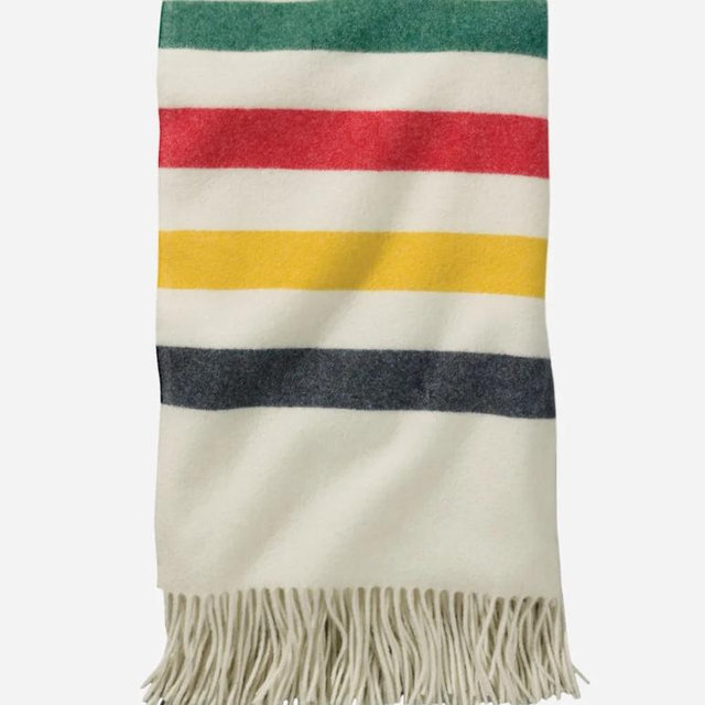 5TH AVENUE GLACIER PARK MERINO THROW